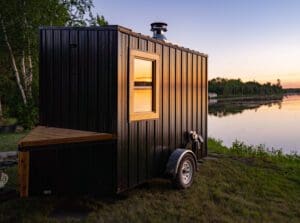 Outdoor sauna for sale i Minneapolis! mobile sauna in Duluth MN and Minneapolis MN !