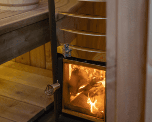 Wood burning Sauna Stove interior design