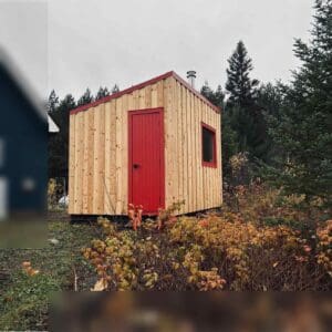 Custom Outdoor Sauna in Duluth Minnesota !