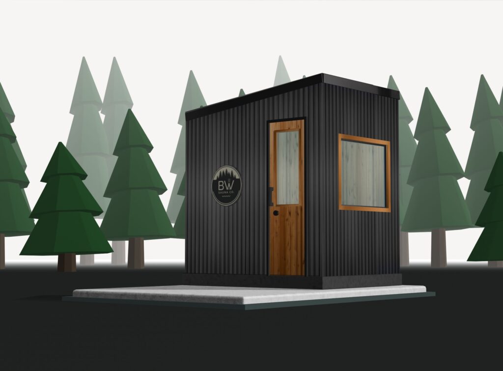 Outdoor sauna for sale in Minneapolis MN, Stationary Sauna 8x6 !
