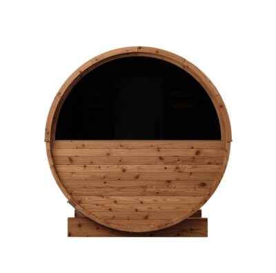 Thermory 2-Person Barrel Sauna No 54 back