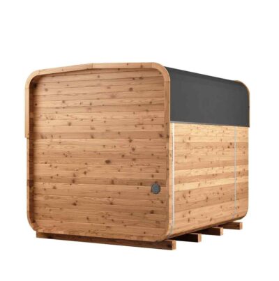 Thermory 6 Person Square Sauna No 41 exterior