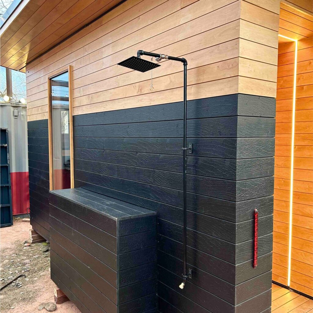 Portable Sauna With Shower