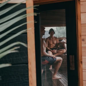Sauna with Friends in Minniapolis