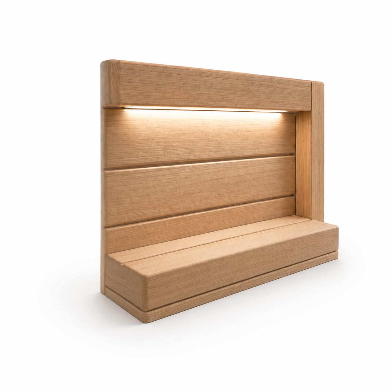 Integrated LED sauna lighting
