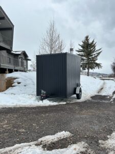 sauna in the Black Hills