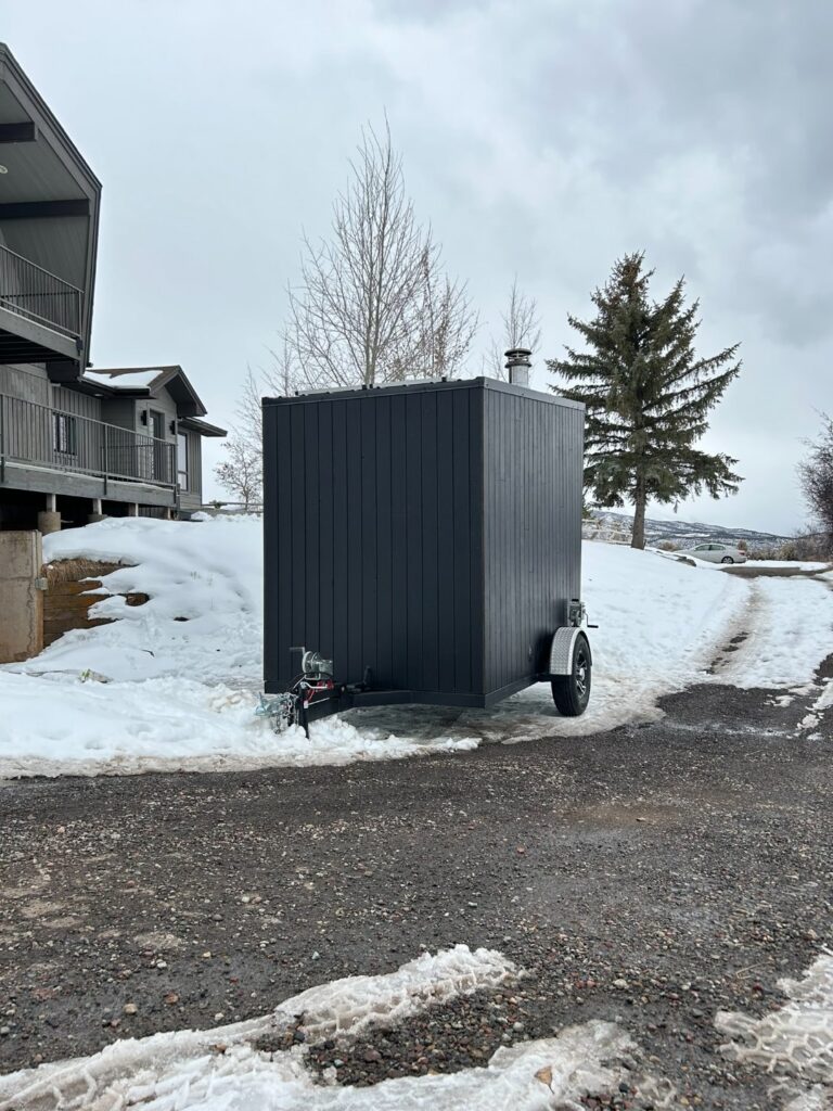 sauna in the Black Hills