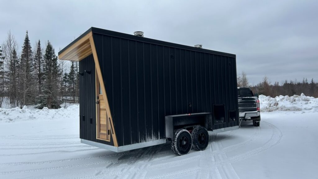 Duel stove commercial sauna