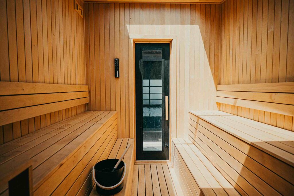 Cabin Sauna in Minnesota
