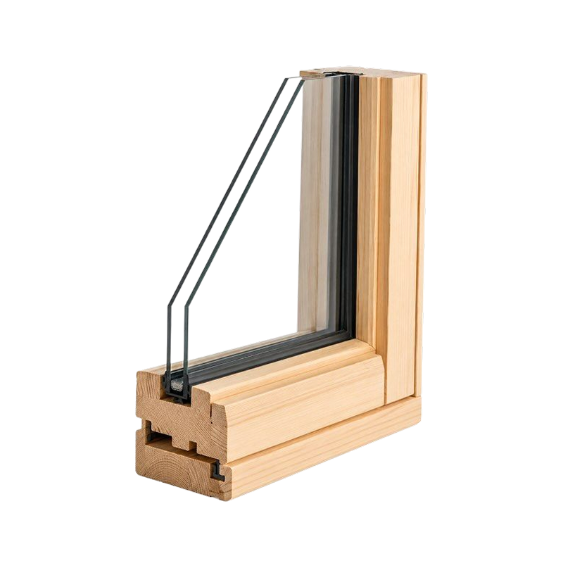 Insulated double pane sauna window