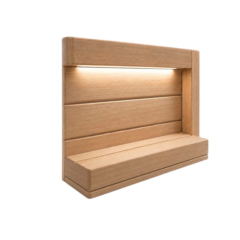 Integrated LED sauna lighting