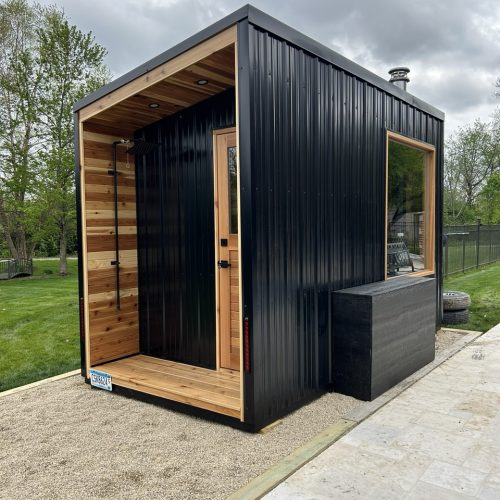 used mobile sauna for sale