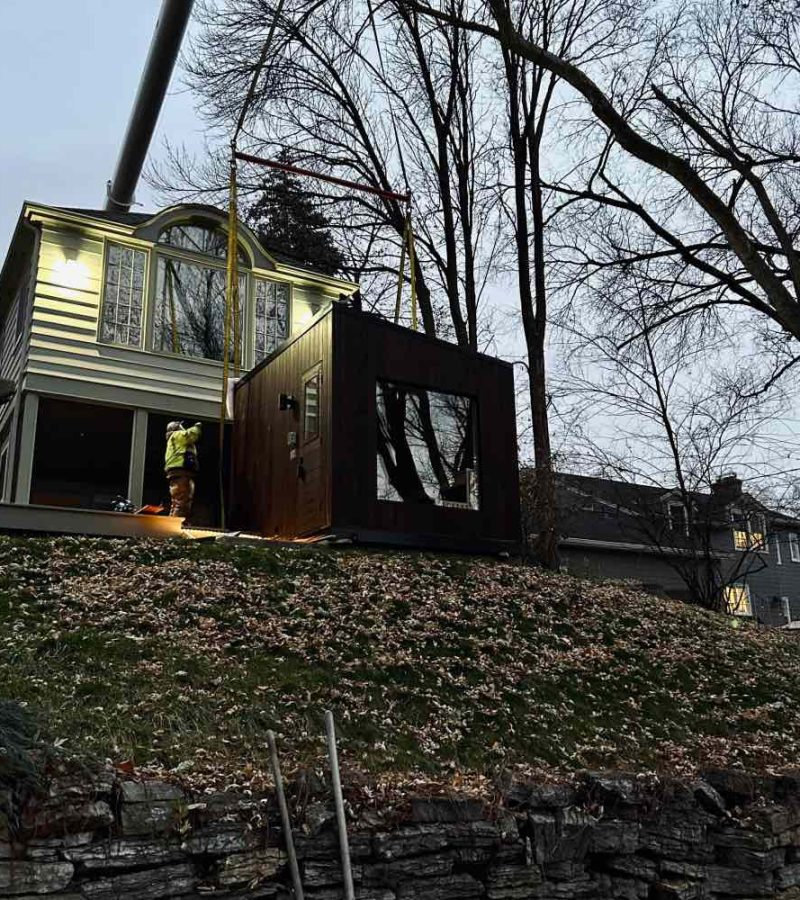 Backyard sauna, Custom backyard Saunas in Duluth Minnesota, 12 ft Sauna !