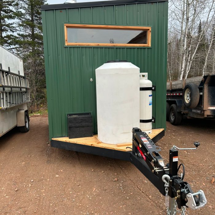 8x14 hydraulic trailer Portable Sauna Heater 2