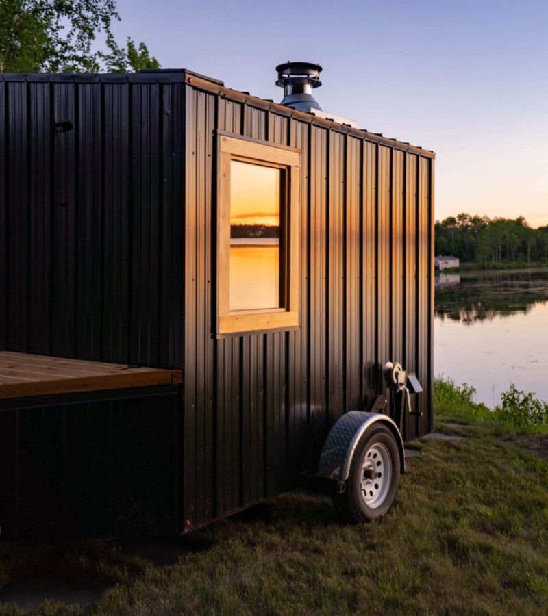 Outdoor sauna for sale i Minneapolis! mobile sauna in Duluth MN and Minneapolis MN !