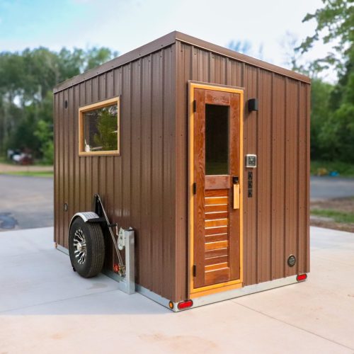 Mobile Sauna for Your Backyard