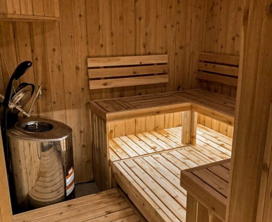 In - home Sauna, Custom sauna interior design !