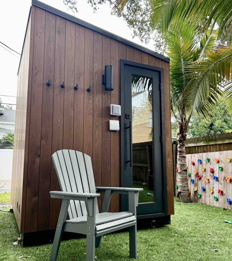 Backyard Sauna in Florida !