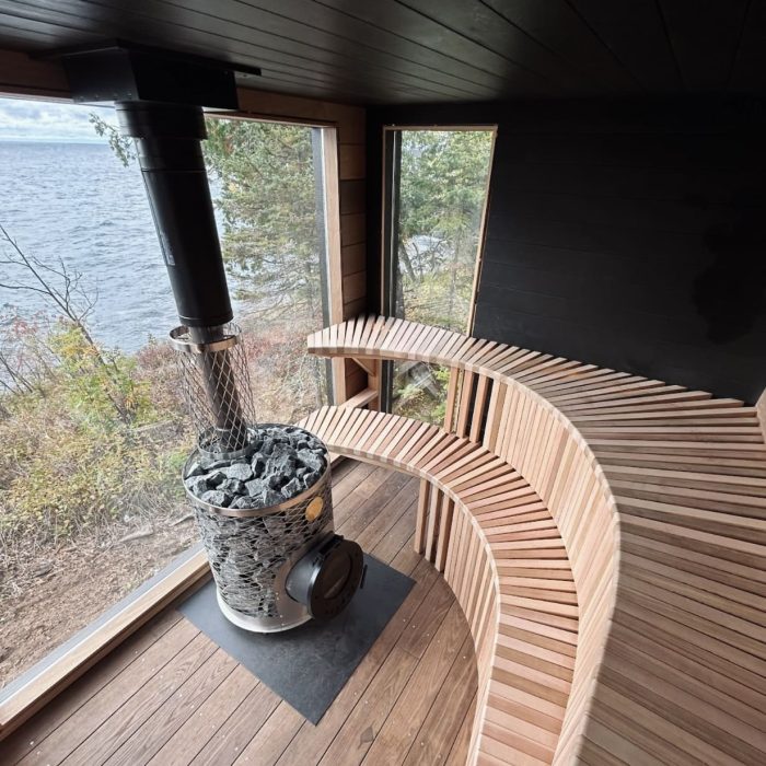 Outdoor Sauna in Minnesota