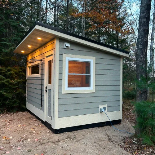 Eagle River’s 8×12 Custom Sauna