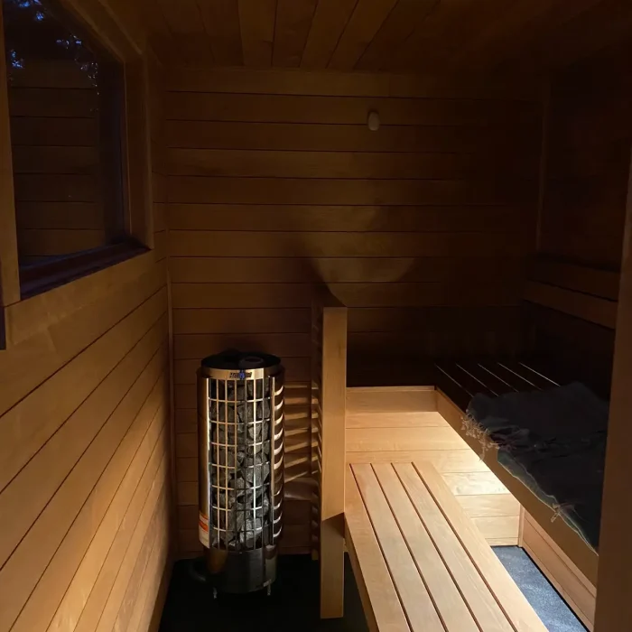 Sauna Interior. Home Sauna in Superior. Home Sauna in Portland